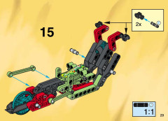 LEGO 8510 instructions page 29 – build guide