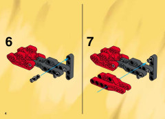 LEGO 8510 instructions page 4 – build guide