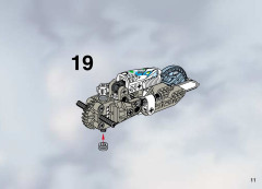 LEGO 8511 instructions page 11 – build guide