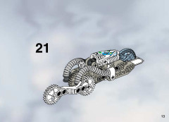 LEGO 8511 instructions page 13 – build guide