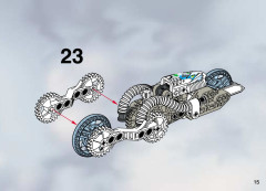 LEGO 8511 instructions page 15 – build guide