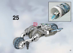LEGO 8511 instructions page 17 – build guide