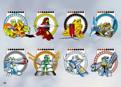 LEGO 8511 instructions page 20 – build guide