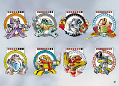 LEGO 8511 instructions page 21 – build guide