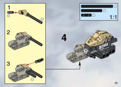 LEGO 8511 instructions page 25 – build guide