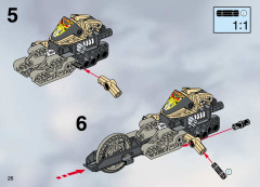 LEGO 8511 instructions page 26 – build guide