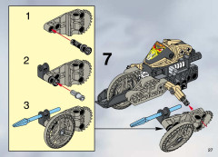 LEGO 8511 instructions page 27 – build guide