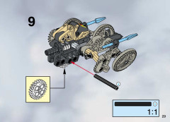 LEGO 8511 instructions page 29 – build guide