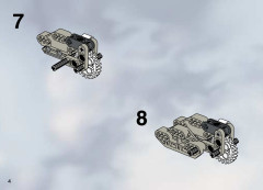 LEGO 8511 instructions page 4 – build guide