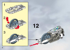 LEGO 8511 instructions page 6 – build guide