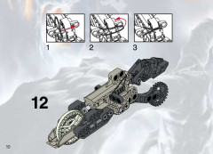 LEGO 8512 instructions page 10 – build guide