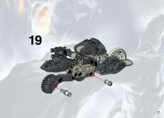 LEGO 8512 instructions page 17 – build guide