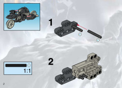 LEGO 8512 instructions page 2 – build guide