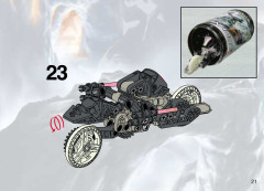 LEGO 8512 instructions page 21 – build guide