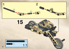 LEGO 8513 instructions page 12 – build guide