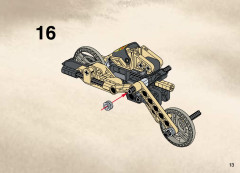 LEGO 8513 instructions page 13 – build guide