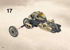 LEGO 8513 instructions page 14 – build guide