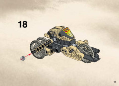LEGO 8513 instructions page 15 – build guide