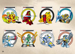 LEGO 8513 instructions page 20 – build guide