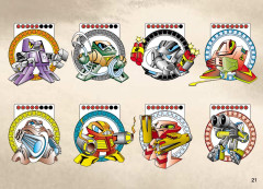 LEGO 8513 instructions page 21 – build guide