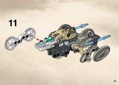 LEGO 8513 instructions page 23 – build guide