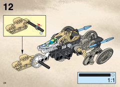 LEGO 8513 instructions page 24 – build guide