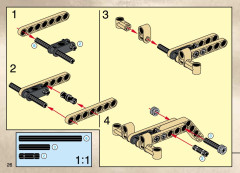 LEGO 8513 instructions page 26 – build guide