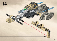 LEGO 8513 instructions page 27 – build guide