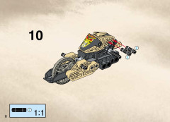 LEGO 8513 instructions page 8 – build guide