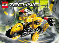 LEGO 8514 instructions page 1 – build guide
