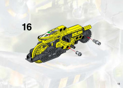 LEGO 8514 instructions page 13 – build guide