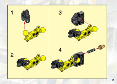 LEGO 8514 instructions page 15 – build guide