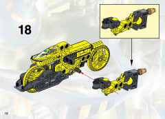 LEGO 8514 instructions page 16 – build guide
