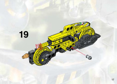 LEGO 8514 instructions page 17 – build guide