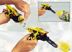 LEGO 8514 instructions page 21 – build guide