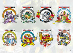 LEGO 8514 instructions page 23 – build guide