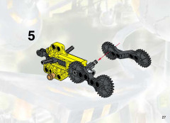 LEGO 8514 instructions page 27 – build guide