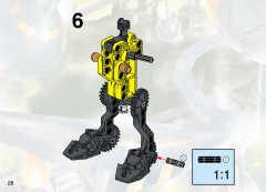 LEGO 8514 instructions page 28 – build guide