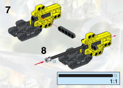 LEGO 8514 instructions page 5 – build guide