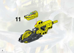 LEGO 8514 instructions page 8 – build guide