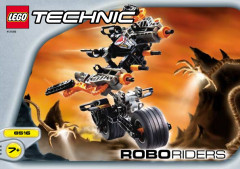 LEGO 8516 instructions page 1 – build guide