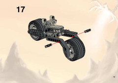 LEGO 8516 instructions page 13 – build guide