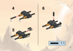 LEGO 8516 instructions page 17 – build guide
