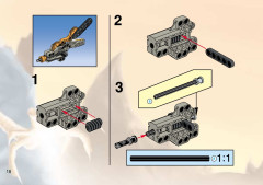 LEGO 8516 instructions page 18 – build guide