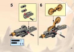 LEGO 8516 instructions page 25 – build guide