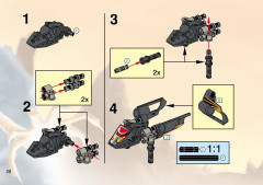 LEGO 8516 instructions page 28 – build guide