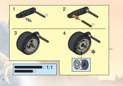 LEGO 8516 instructions page 6 – build guide