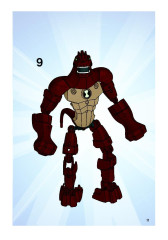 LEGO 8517 instructions page 11 – build guide