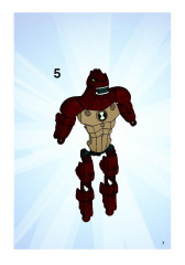 LEGO 8517 instructions page 7 – build guide