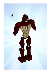 LEGO 8517 instructions page 8 – build guide